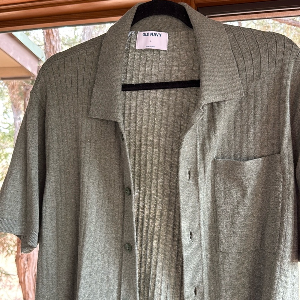 Old Navy Knit Button Down